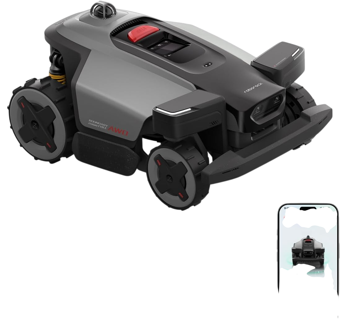 RockMow X120H LiDAR AWD Robot Lawn Mower by roborock vacuum